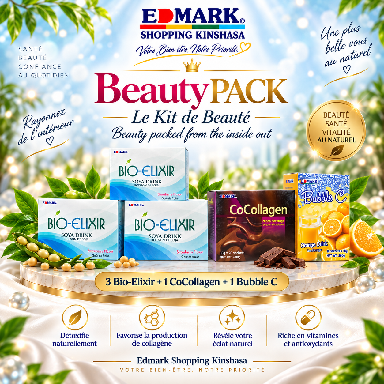 Pack beauté